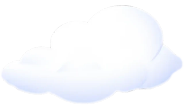 nuages représentant un serveur skyblock minecraft